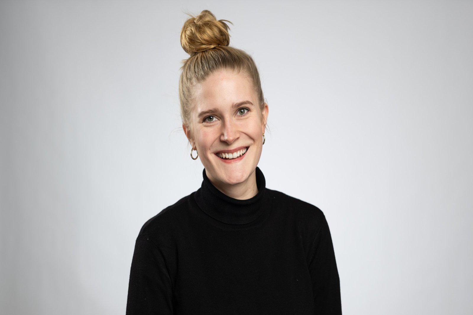 Portrait photograph of a young woman