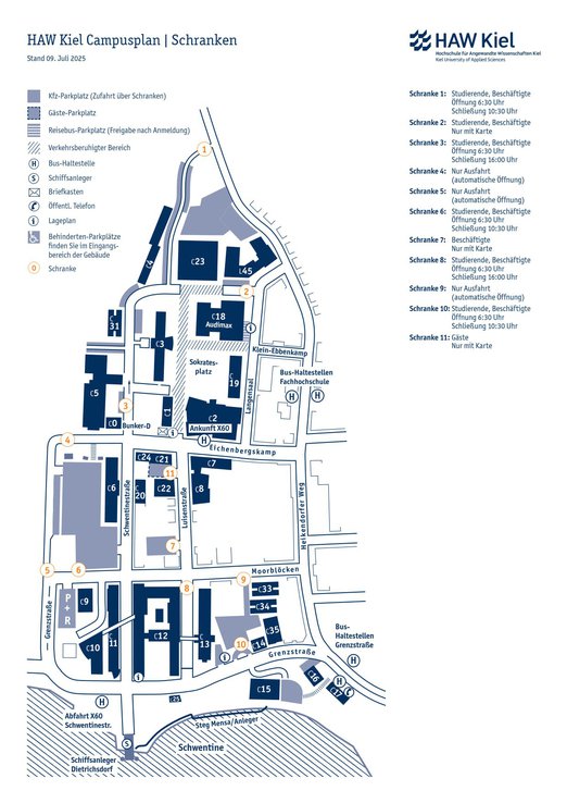 Schrankenplan